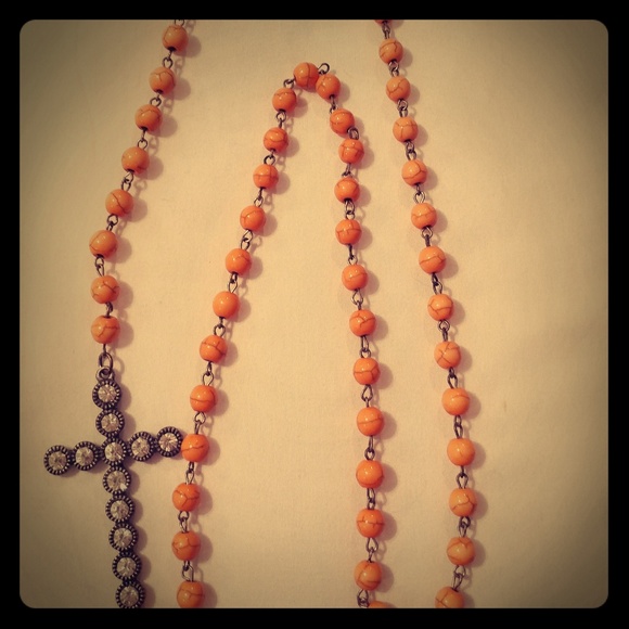 Boutique Cross Necklace - Picture 1 of 5
